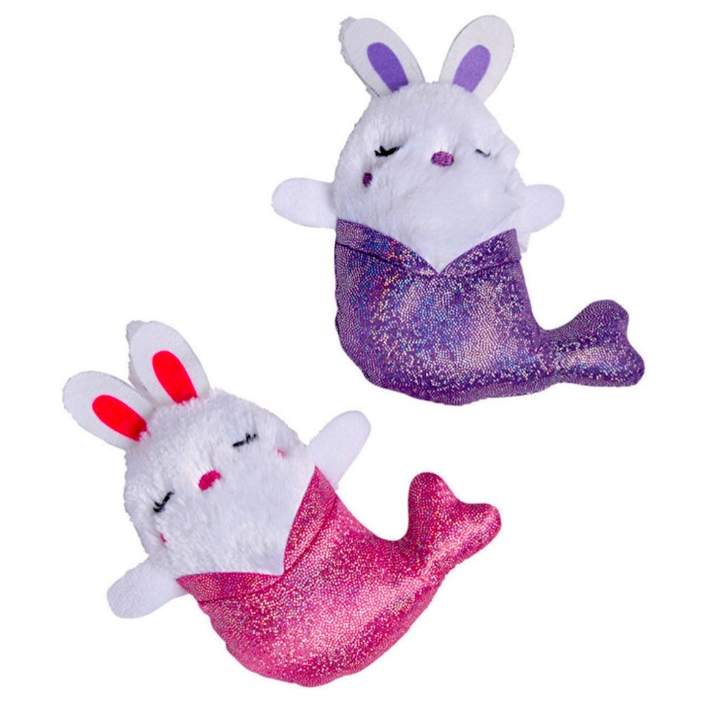 Personalized Mermaid Bunny Plushy